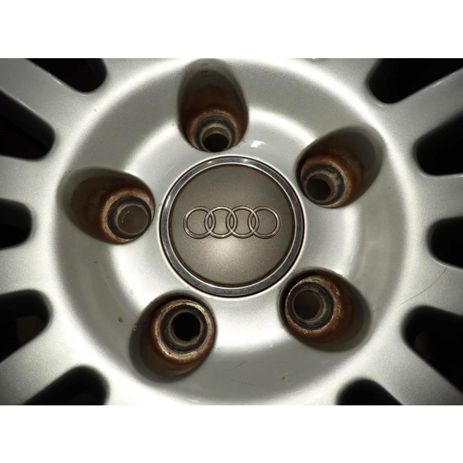 4本SET 会社宛 送料無料 18×8J アウディ A4 純正 シルバー アルミ
