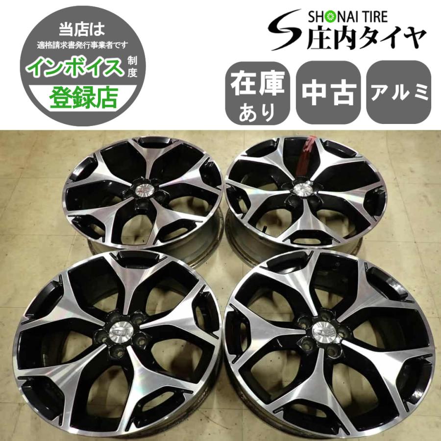 4本SET 会社宛 送料無料 18×7J スバル フォレスター 純正 アルミ 5穴