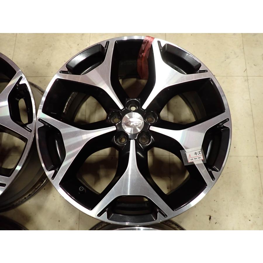 4本SET 会社宛 送料無料 18×7J スバル フォレスター 純正 アルミ 5穴