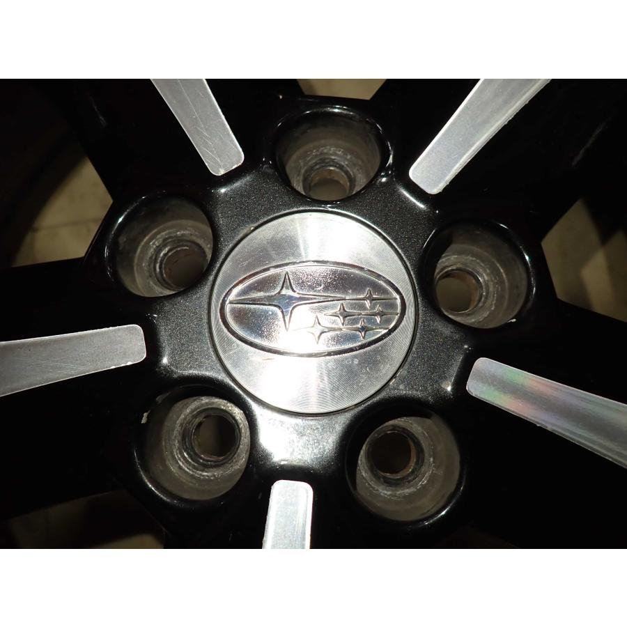 4本SET 会社宛 送料無料 18×7J スバル フォレスター 純正 アルミ 5穴