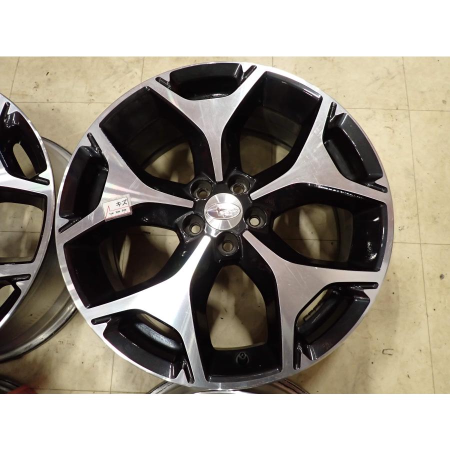 4本SET 会社宛 送料無料 18×7J スバル フォレスター 純正 アルミ 5穴