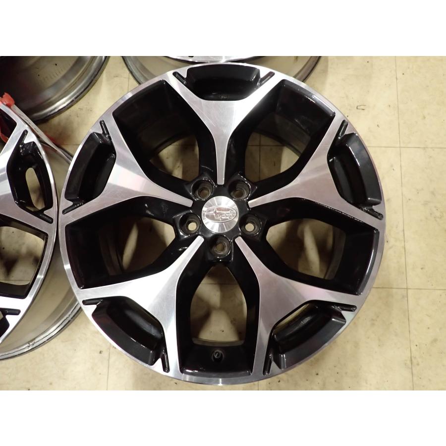 4本SET 会社宛 送料無料 18×7J スバル フォレスター 純正 アルミ 5穴 