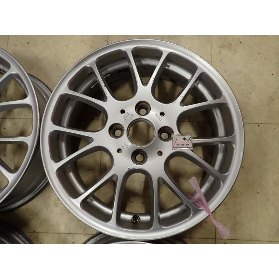 4本 会社宛 送料無料 15×5J BBS RE5001 アルミ 4穴 PCD 100mm +45