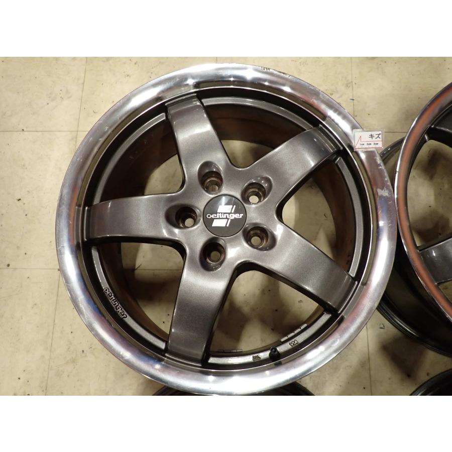 4本SET 会社宛 送料無料 17×7.5J oettinger エッティンガー アルミ
