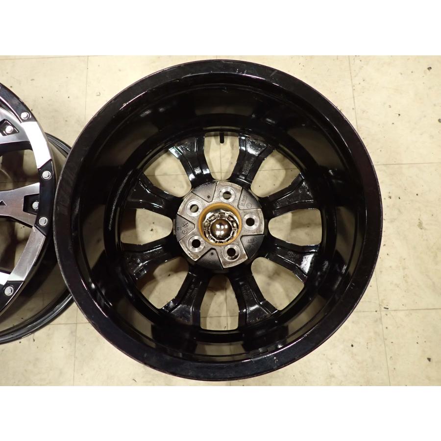 4本SET 会社宛送料無料 17×7.5J MKW MK-46 アルミ 5穴 PCD 114.3mm +35