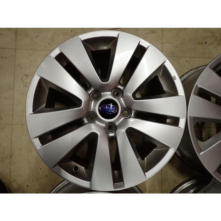 ★スバル純正　ホイル　１７×7ＪＪ　4本セット 4本SET 会社宛 送料無料 17×7J スバル レガシィ アウトバック 純正