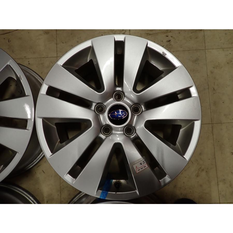 レガシー純正ホイール　4本 SUBARU スバル レガシィ アウトバック BS9 純正 中古ホイール 4本 7J