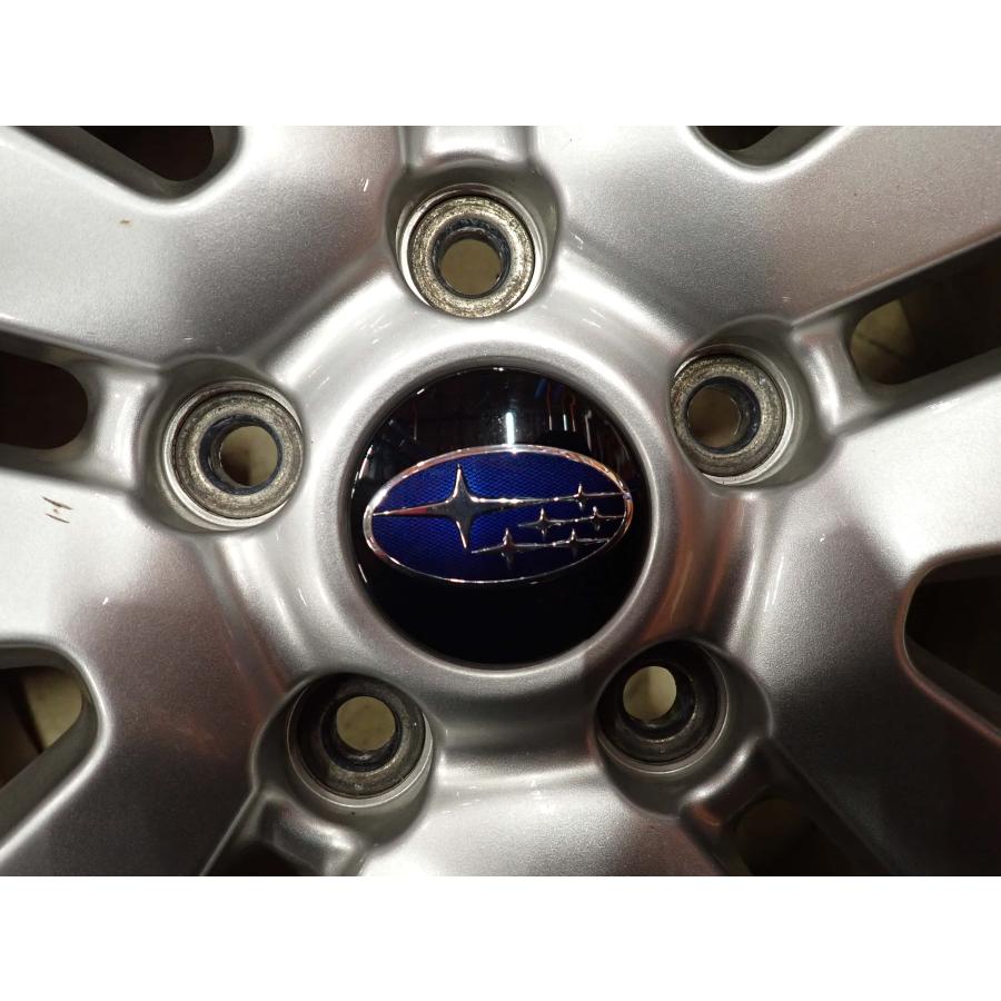 SUBARU スバル BS9 レガシィ アウトバック 後期 純正ホイール 17インチ 4本 7J5HPCD114.3+55 フォレスター レヴォーグ流用可　(VHH488) SUBARU スバル レガシィ アウトバック BS9 純正 中古ホイール 4本 7J