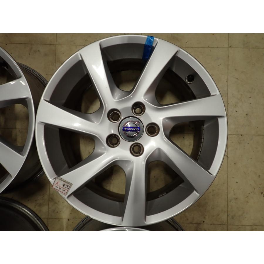 4本SET 会社宛 送料無料 17×7J ボルボ VOLVO V60 純正 アルミホイール