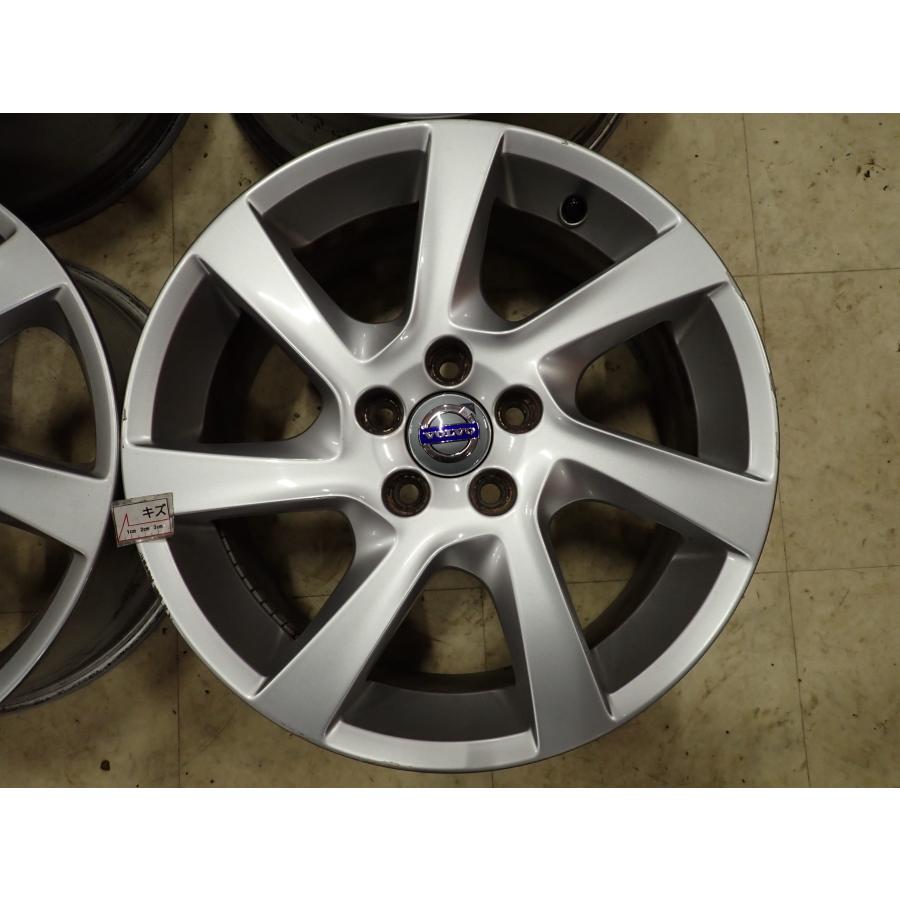 ボルボ　17インチ　アルミホイールセット 4本SET 会社宛 送料無料 17×7J ボルボ VOLVO V60 純正 アルミホイール