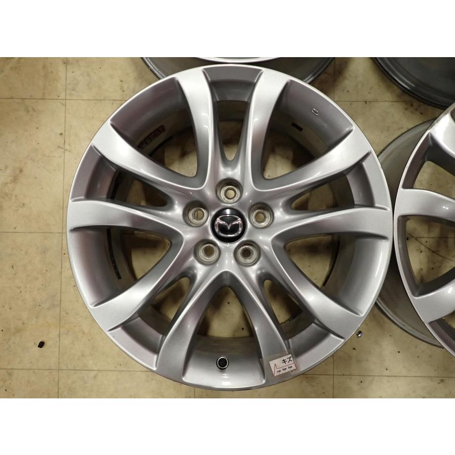 4本SET 会社宛 送料無料 19×7.5J マツダ アテンザ GJ系 純正 アルミ