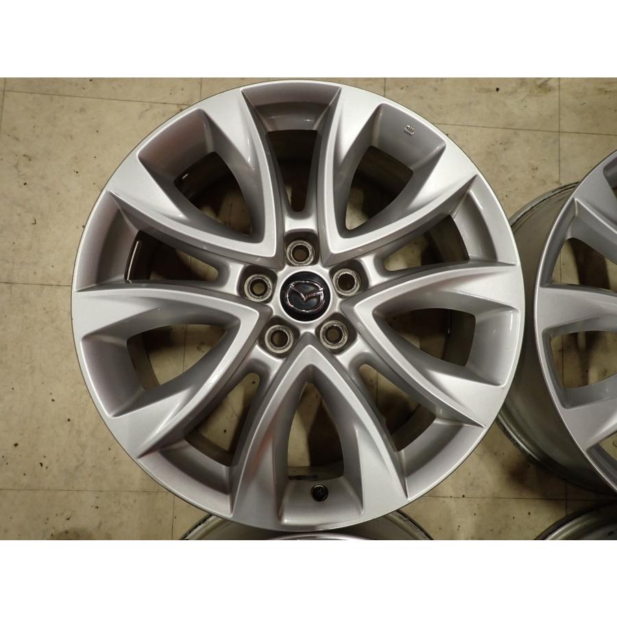 4本SET 会社宛 送料無料 19×7J マツダ CX-5 純正アルミ 5穴 PCD 114.3