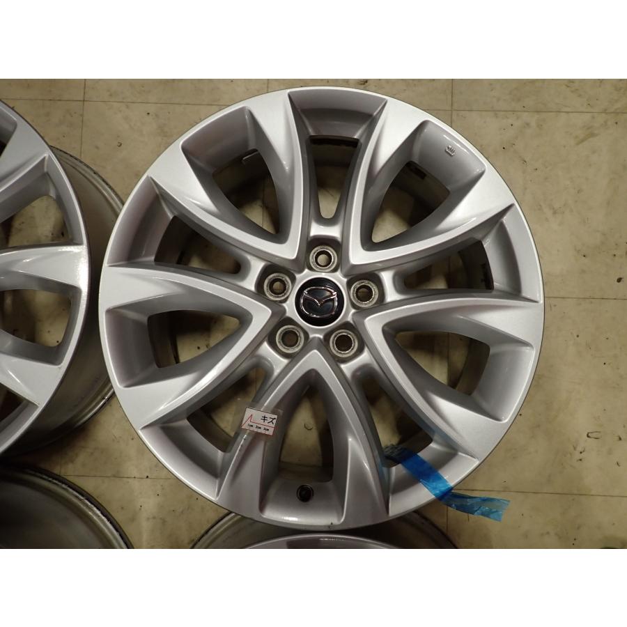 4本SET 会社宛 送料無料 19×7J マツダ CX-5 純正アルミ 5穴 PCD 114.3