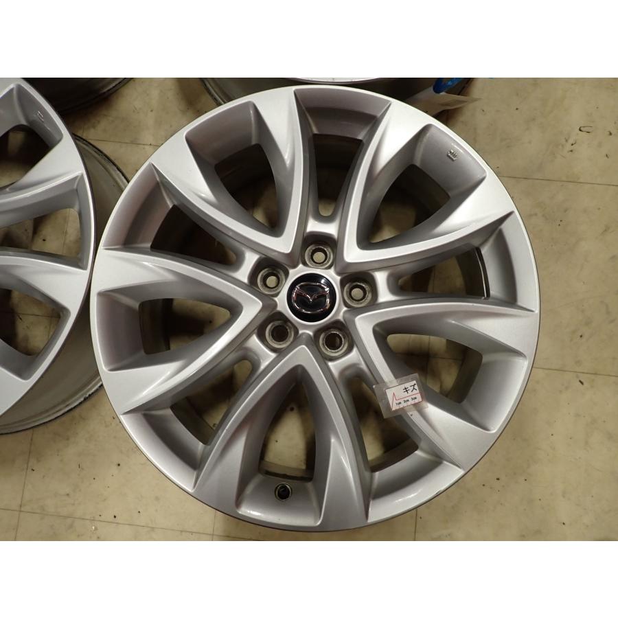 4本SET 会社宛 送料無料 19×7J マツダ CX-5 純正アルミ 5穴 PCD 114.3