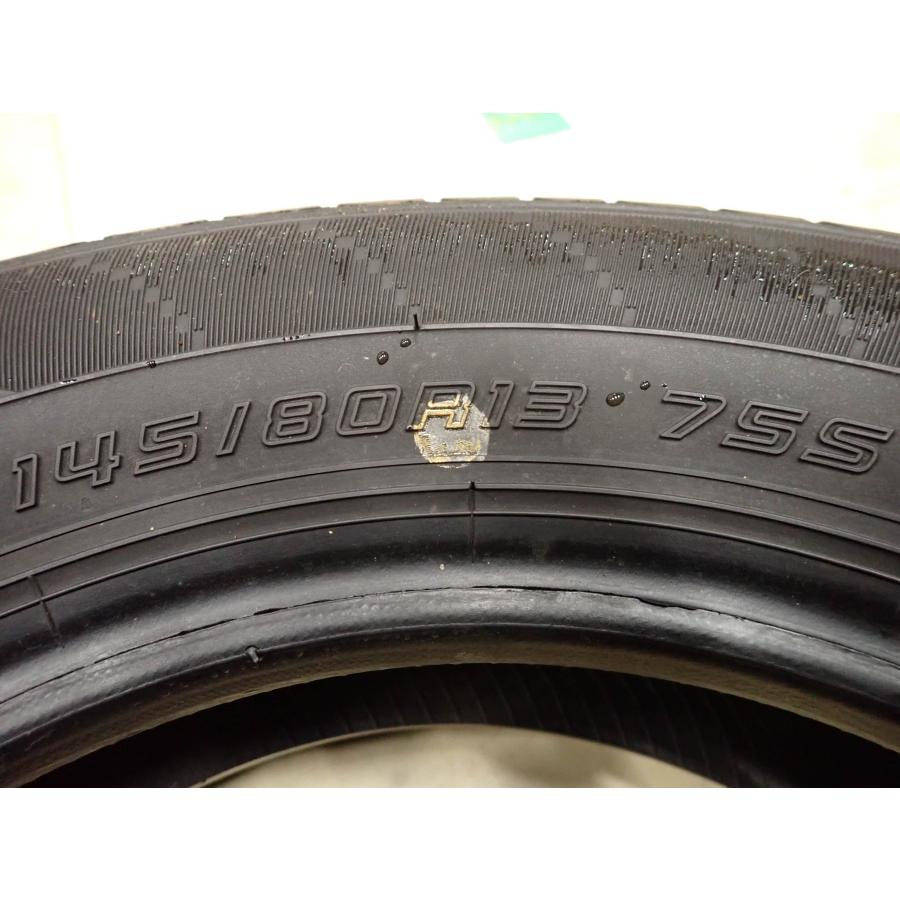 BluEarth 夏4本SET 会社宛 送料無料 145/80R13 75S ダンロップ