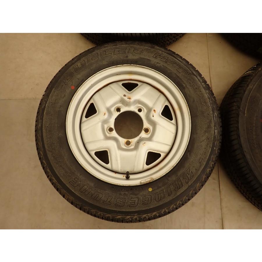 夏4本SET 会社宛 送料無料 175/80R16×5J 91S ブリヂストン デューラー 