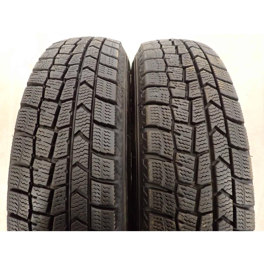 冬4本SET 会社宛 送料無料 145/80R13×4J 75Q ダンロップ WINTER MAXX WM02 2021年製 アルミ デイズ ワゴンR ウェイク N-BOX 特価 NO,I1980の画像