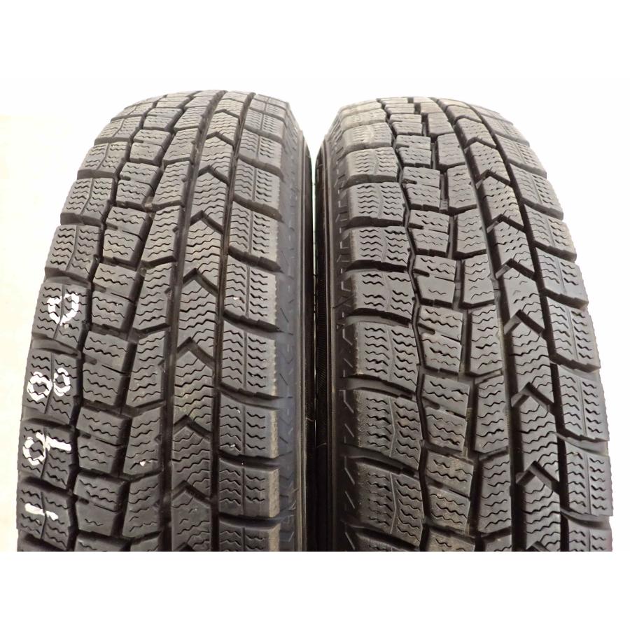 冬4本SET 会社宛 送料無料 145/80R13×4J 75Q ダンロップ WINTER MAXX WM02 2021年製 アルミ デイズ ワゴンR ウェイク N-BOX 特価 NO,I1980の画像
