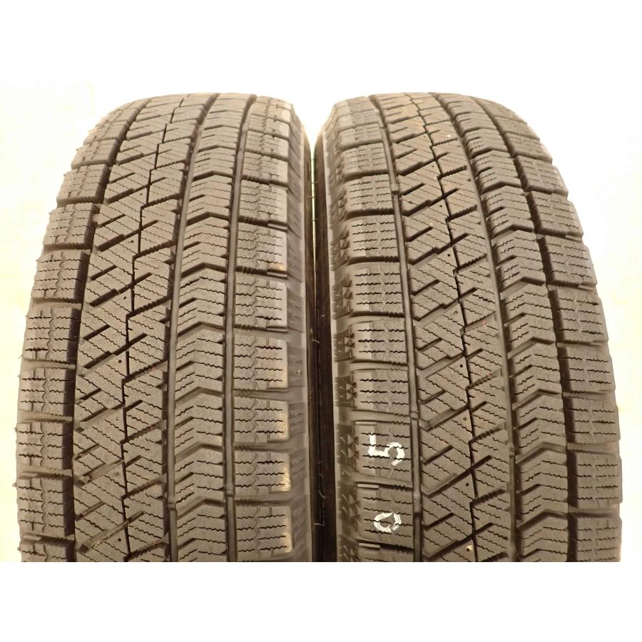 A*Y様 【程度良好】VRX2 155/65R14 4本 <2021年25週製造 ブリザック VRX2 冬4本SET 会社宛 送料無料 155/65R14×4.5J 75Q