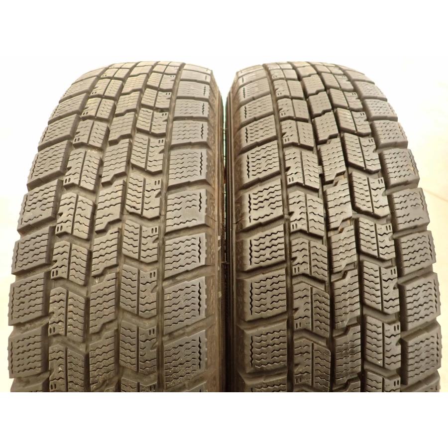冬4本SET 会社宛 送料無料 155/65R14×4.5J 75Q グッドイヤー アイスナビ 7 2024年製 スチール ミラ ラパン タント ワゴンR 特価 NO,I2010の画像