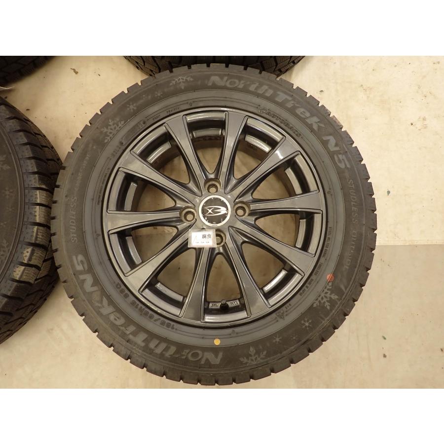 冬4本SET 会社宛 送料無料 185/65R15×5.5J 88Q オートバックス ノース