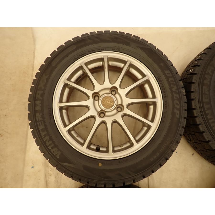 WINTER MAXX 02 冬 4本SET 会社宛 送料無料 185/65R15×5.5J 88Q 