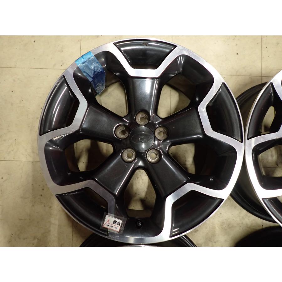 4本SET 会社宛 送料無料 17×7J スバル SUBARU XV 純正 アルミ ホイール