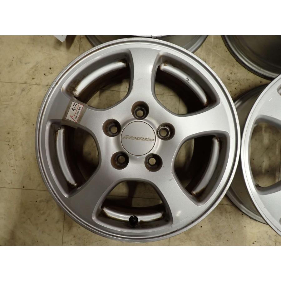 4本SET 会社宛 送料無料 15×6J ホンダ 純正 モデューロ アルミホイール 
