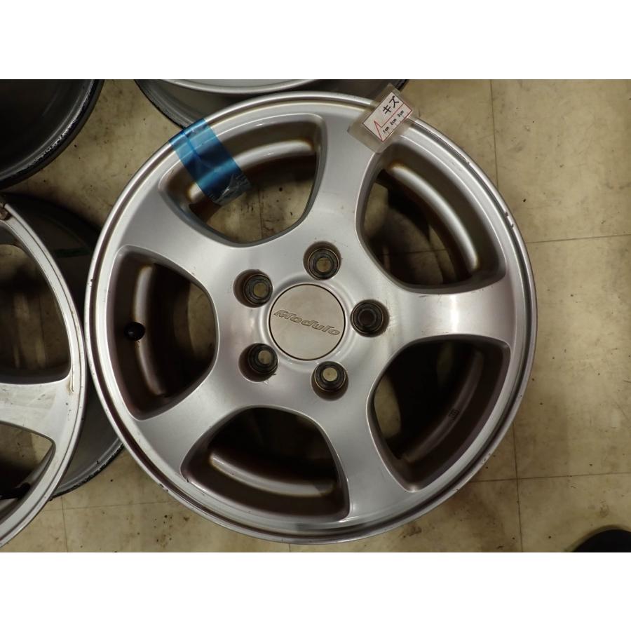 4本SET 会社宛 送料無料 15×6J ホンダ 純正 モデューロ アルミホイール
