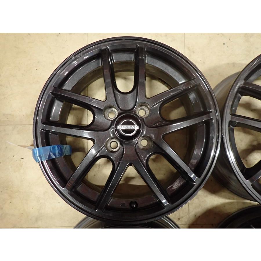 4本SET 会社宛 送料無料 15×5.5J 日産 純正 アルミホイール 4穴 PCD