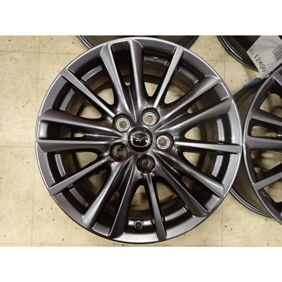 4本 会社宛 送料無料 17×7J マツダ CX-5 KF2P 純正 アルミ ホイール 5