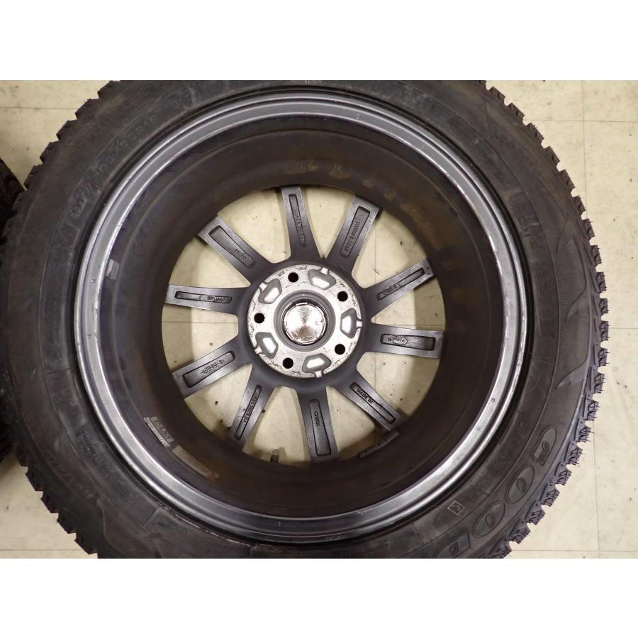 冬4本SET 会社宛 送料無料 205/55R16×6.5J 91T グッドイヤー UltraGrip ice+ 2021年製 アルミ レクサス IS オーリス アイシス NO,I2519の画像