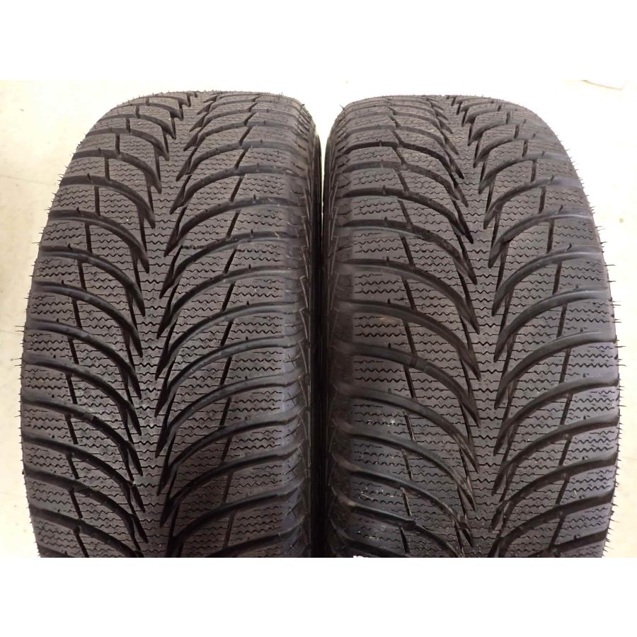 冬4本SET 会社宛 送料無料 205/55R16×6.5J 91T グッドイヤー UltraGrip ice+ 2021年製 アルミ レクサス IS オーリス アイシス NO,I2519の画像