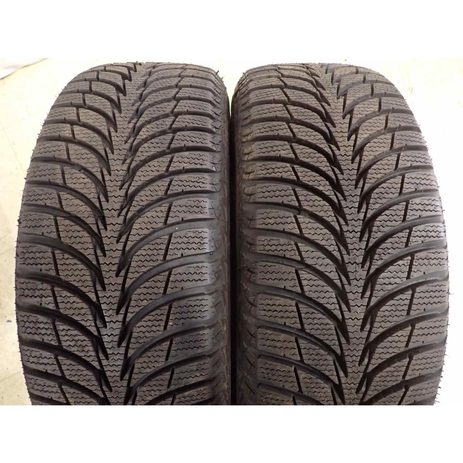 冬4本SET 会社宛 送料無料 205/55R16×6.5J 91T グッドイヤー UltraGrip ice+ 2021年製 アルミ レクサス IS オーリス アイシス NO,I2519の画像