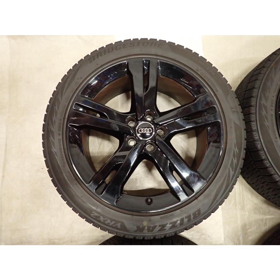 冬4本SET 会社宛 送料無料 245/45R19×8J 98Q ブリヂストン ブリザック VRX2 2019年製 アウディ F2系 A6 純正 アルミ 店頭交換OK！NO,I2530の画像