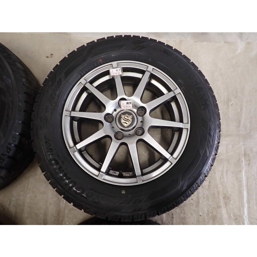 冬4本SET 会社宛 送料無料 195/65R15×6J 91Q ヨコハマ アイスガード IG60 2023年製 アルミ ノア ヴォクシー エスクァイア 特価 NO,I2575の画像