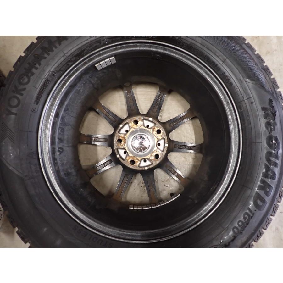 冬4本SET 会社宛 送料無料 195/65R15×6J 91Q ヨコハマ アイスガード IG60 2023年製 アルミ ノア ヴォクシー エスクァイア 特価 NO,I2575の画像