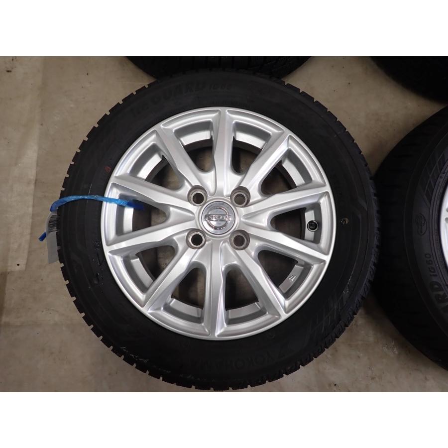冬4本SET 会社宛 送料無料 155/65R14×4.5J 75Q ヨコハマ アイスガード 