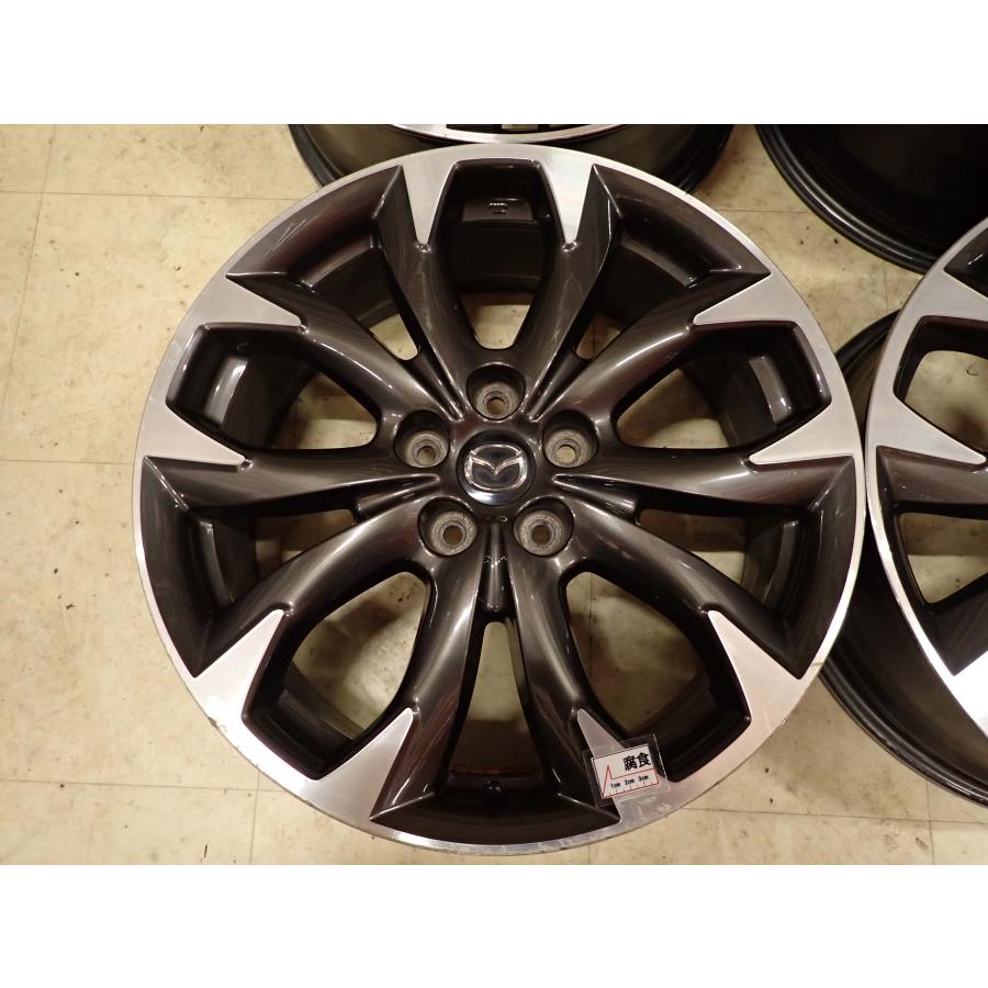 4本SET 会社宛送料無料 19×7J マツダ CX-5 KE系 後期 純正アルミ 5穴