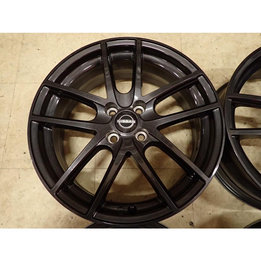 4本SET 会社宛 送料無料 17×6.5J 日産 AURA オーラ 純正 アルミ 4穴