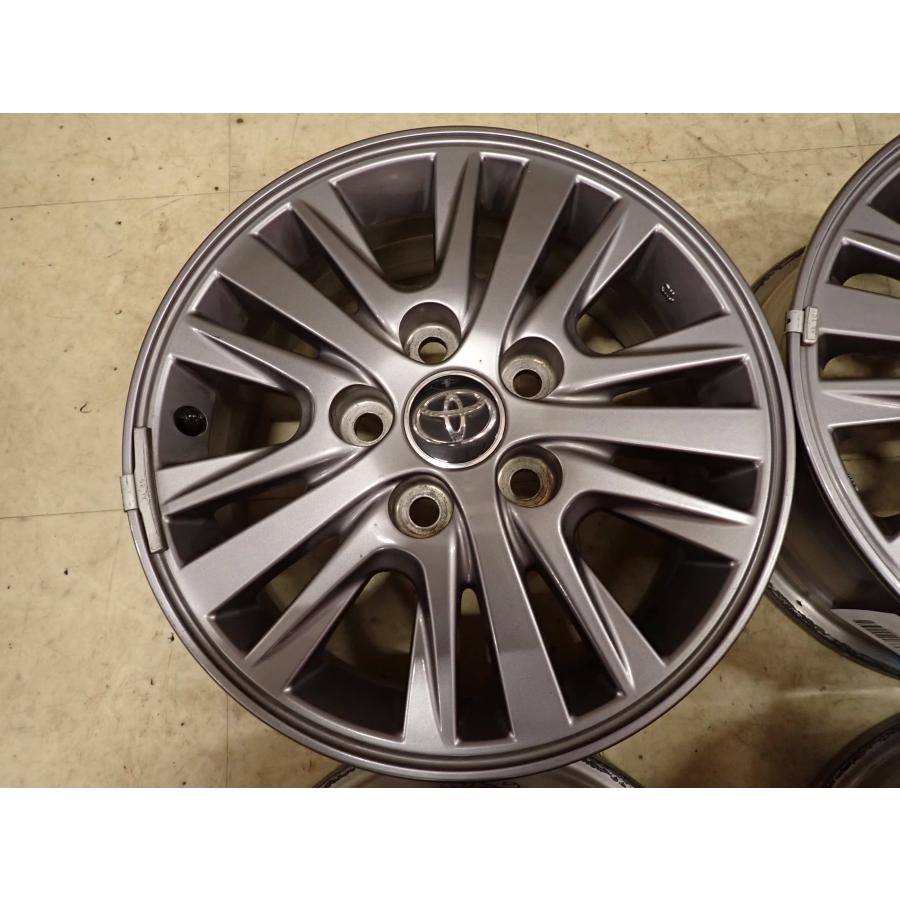 4本SET 会社宛 送料無料 15×6J トヨタ 純正 アルミホイール 5穴 PCD