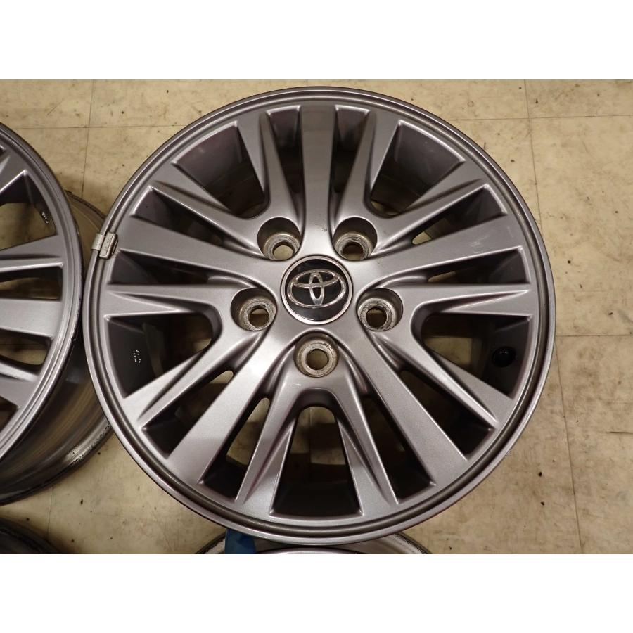 4本SET 会社宛 送料無料 15×6J トヨタ 純正 アルミホイール 5穴 PCD