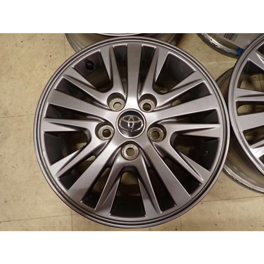 4本SET 会社宛 送料無料 15×6J トヨタ 純正 アルミホイール 5穴 PCD