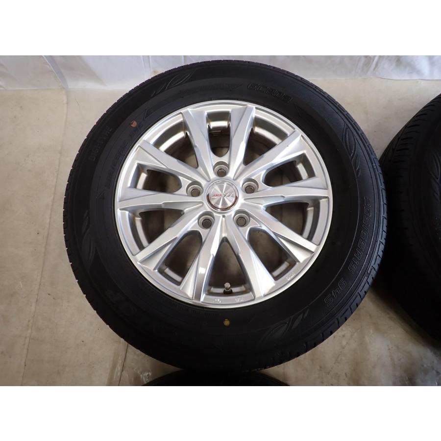 GEOLANDAR 夏4本SET 会社宛 送料無料 205/65R15×6J 94S ダンロップ 