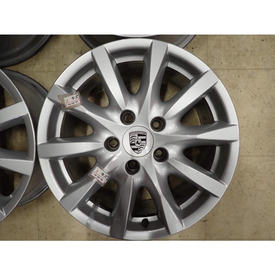 4本SET 会社宛 送料無料 18×8J PORSCHE ポルシェ カイエン 純正 アルミ