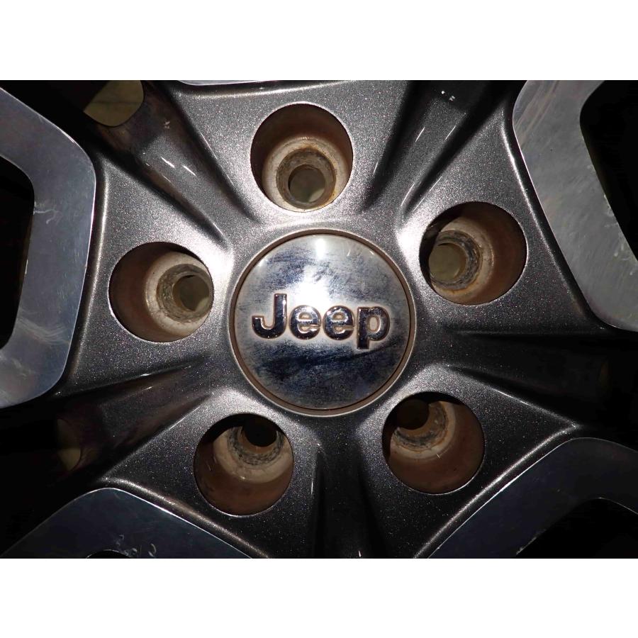 4本SET 会社宛 送料無料 18×7J Jeep コンパス リミテッド 純正 アルミ 5穴 PCD 114.3mm +40 ハブ径67mm 店頭交換OK 特価！ NO,I2854_5