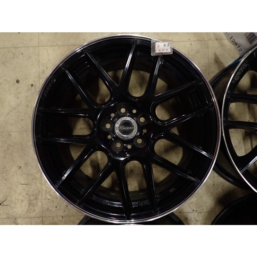 4本SET 会社宛 送料無料 17×7J クロススピード アルミ 5穴 PCD 100mm + 
