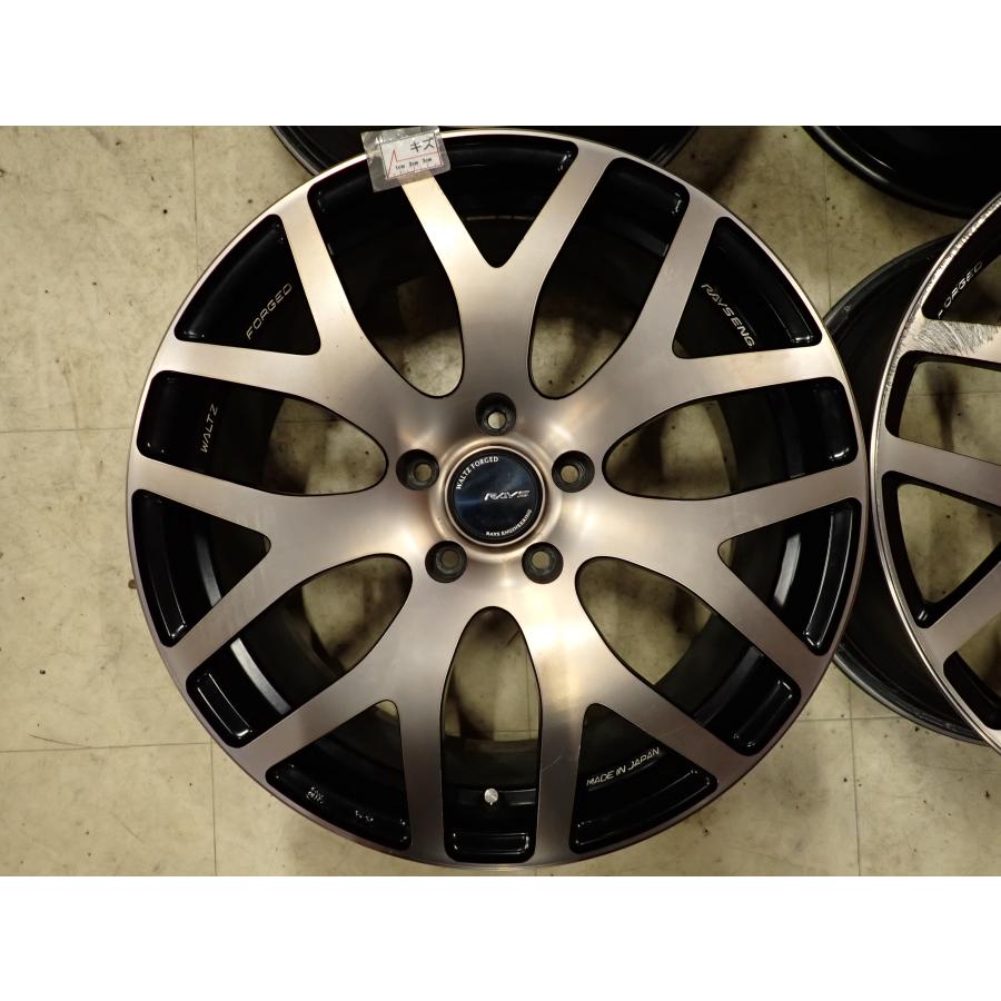 4本SET 会社宛 送料無料 18×7.5J RAYS WALTZ FORGED S7 アルミ 5穴 PCD