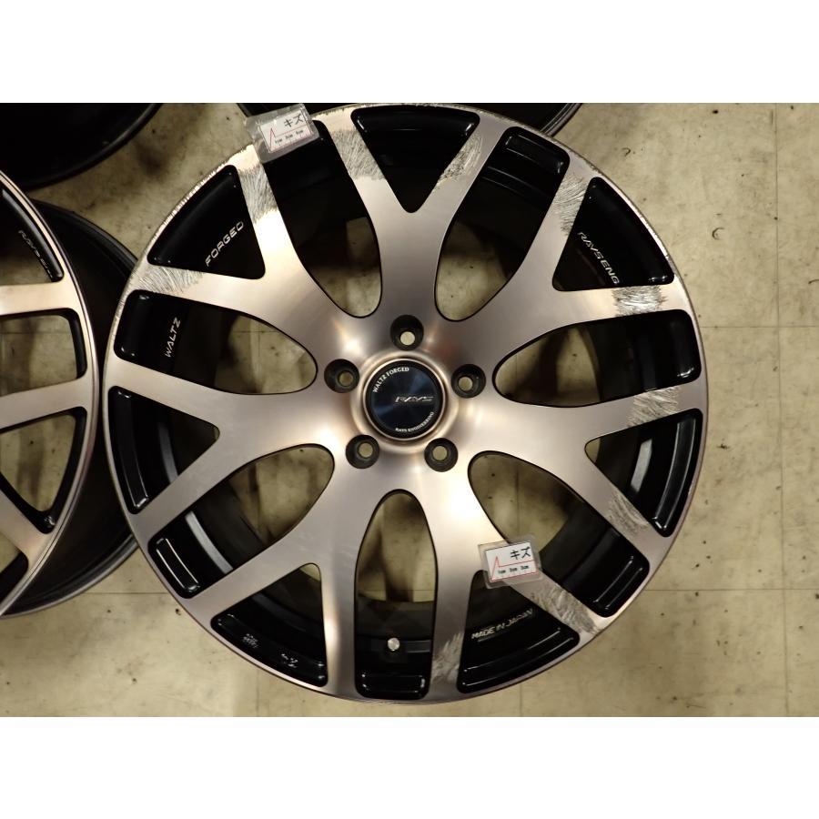 4本SET 会社宛 送料無料 18×7.5J RAYS WALTZ FORGED S7 アルミ 5穴 PCD