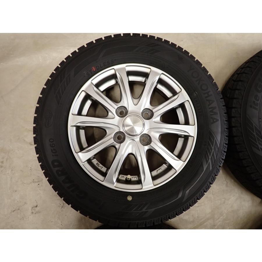 冬 4本SET 会社宛 送料無料 145/80R13×4J 75Q ヨコハマ アイスガード